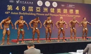 Bodybuilders win 7 golds in Macau